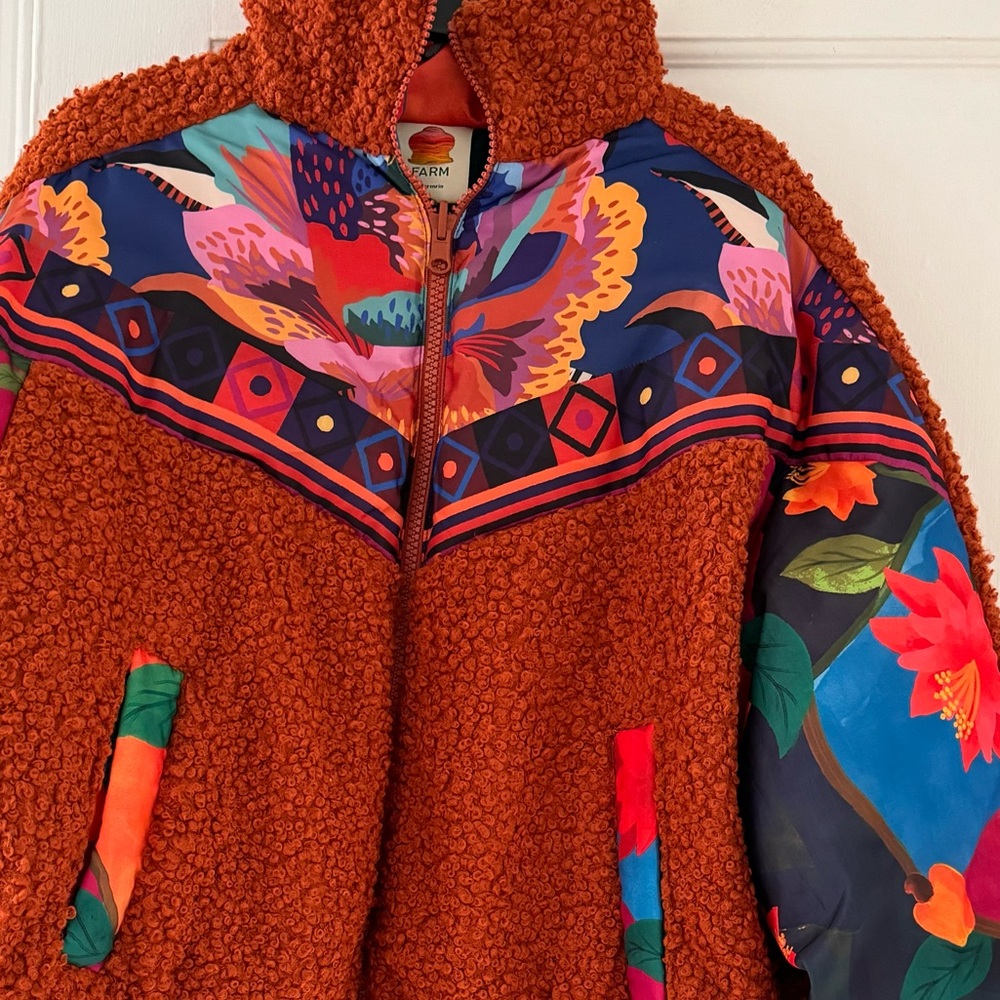 Farm Rio Lucy Floral Jacket - Picture 7 of 14